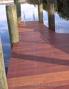 Cumaru Dock Decking