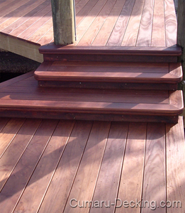 Cumaru Dock Stairs